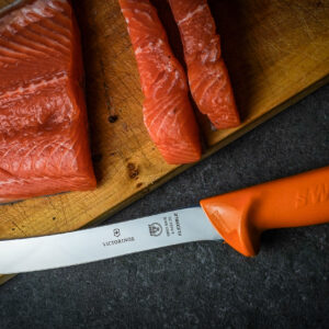 Šveitsi fileerimisnuga oranzi käepidemega